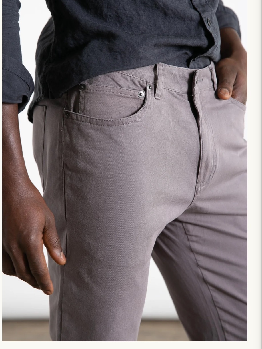 New! Bridge & Burn Bradley Pants Slim Fit In Gray Size 33r — image 2 of 8